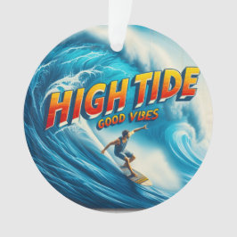 Faux Wrapped Canvas Print Ornament