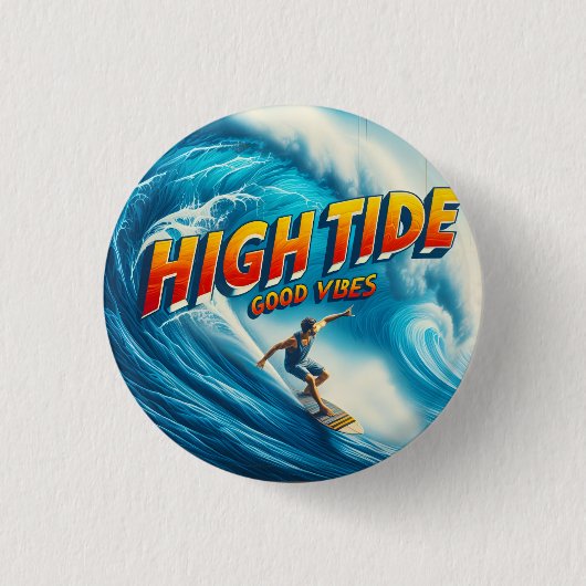 Faux Wrapped Canvas Print Ronde Button 3,2 Cm (Voorkant)