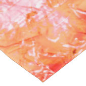 Faux-zalmleder, gebroken wit tafelkleed (Gekanteld)