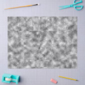 Faux Zilveren Sparkle Disco Ball Tissuepapier (Craft)