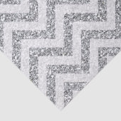 Faux zilverglitterpapier tissuepapier (Detail)