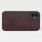FauxCrocodile Skin iPhone 5Hoesje-MateBarelyThere Case-Mate iPhone Case (Achterkant (horizontaal))