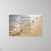 Favafdrukbare Prayer Biblical Sand Canvas Wall Art (Voorkant)