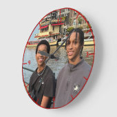 'Fave People' O' Clock Muurklok Grote Klok (Hoek)