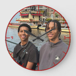 'Fave People' O' Clock Muurklok Grote Klok