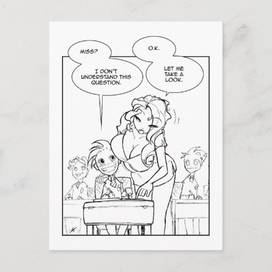 Fave Teacher Briefkaart (Voorkant)