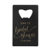 Faveur de douche de mariée simple blanche (Dos)