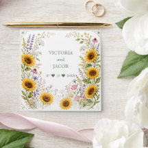 Faveur de graines de tournesol pour mariage/annive