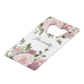 Faveur de mariage florale rose cannelle blush (Dos Angle)