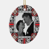 Faveur de mariage, ornement de photo de portrait (Droite)