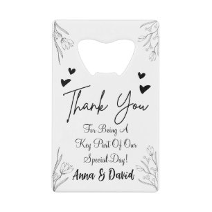 Faveur de mariage personnalisée