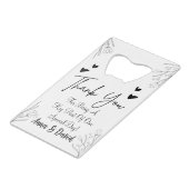 Faveur de mariage personnalisée (Dos Angle)