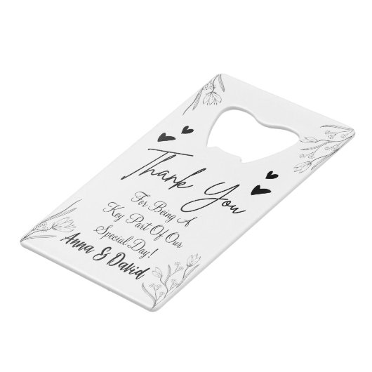 Faveur de mariage personnalisée (Dos Angle)