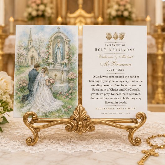 Faveur de prière de mariage catholique Mariée Aute