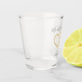 Faveur en verre faite sur commande de mariage - (Gauche)