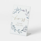 faveurs de couronne aquarelle panneau de socle (Recto)