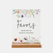 Faveurs de Fête des mariées fleur sauvage (Recto)