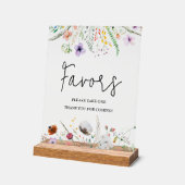 Faveurs de Fête des mariées fleur sauvage (Angle)