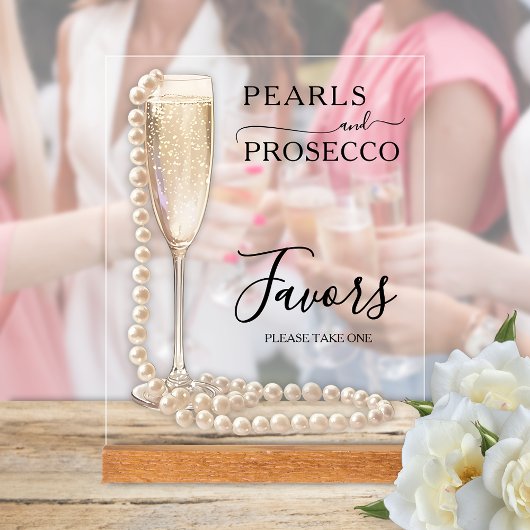 Faveurs de Mariage Perles et Prosecco