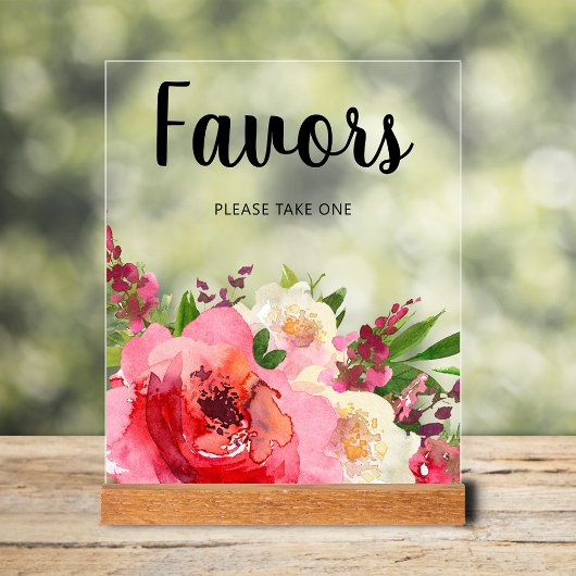 Faveurs de Remise de Cadeaux de Mariée Fleurs Rose