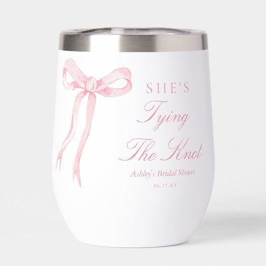 Faveurs de salle de fête de mariage Ruban Rose Ell (Arrière)