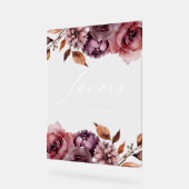 Faveurs florales d'automne rustiques Faveurs de ma (Angle)