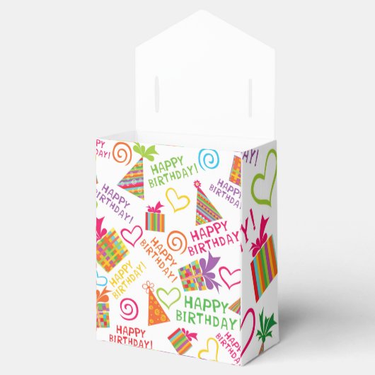 Favor Box Bedankdoosjes (Geopend)