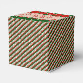 Favor Box "CHRISTMAS KNIT" Gift Box Bedankdoosjes (Achterkant)