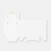 Favor Box-Fancy gouden hart Bedankdoosjes (Uitgevouwen)