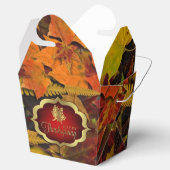 Favor Box - Herfstbladeren Happy Thanksgiving Bedankdoosjes (Geopend)
