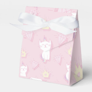 Favor Box - Kawaii Eenhoorn Kat Schattige Caticorn Bedankdoosjes
