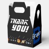 Favor Box Planeten, Buitenruimte, Aarde Bedankdoosjes (Geopend)