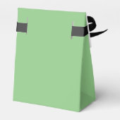 Favor Box Tent Stijl Lichtgroen Bedankdoosjes (Achterkant)