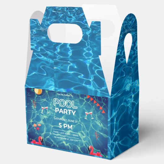 Favor Boxes Bedankdoosjes (Geopend)