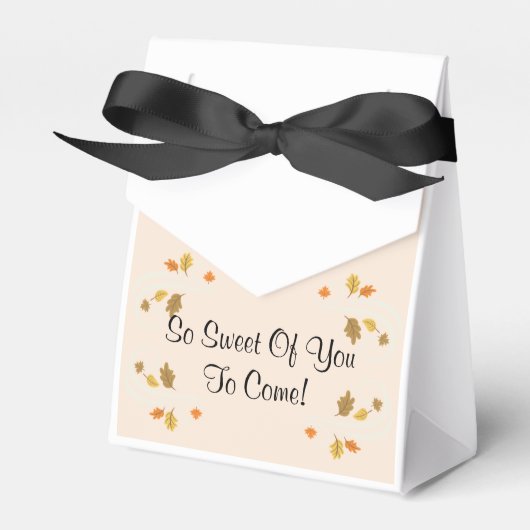 Favor Boxes Bedankdoosjes (Voorkant Zijde)