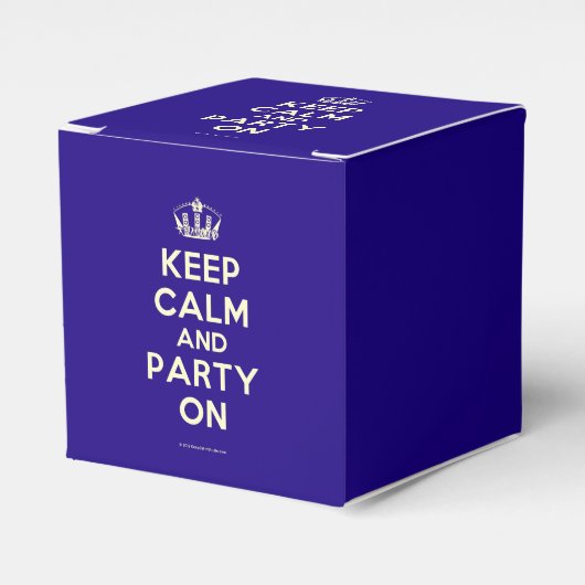 Favor Boxes Bedankdoosjes (Voorkant Zijde)