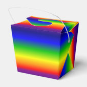 Favor/Cadeaudoos - Prismatische Regenboog Bedankdoosjes (Achterkant)