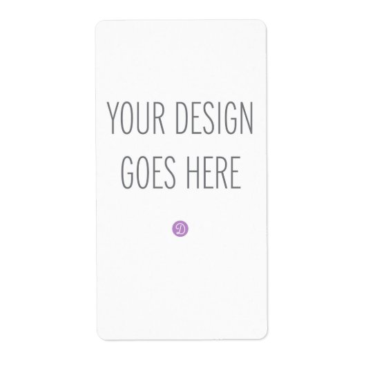 Favor/Cadeaulabel sticker afdrukken (Voorkant)