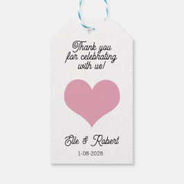 Favor Cadeautag Cadeaulabel