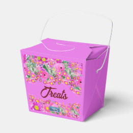 Favor Doos Aziatische (Roze Bloemen Mix)RFPMDesign Bedankdoosjes