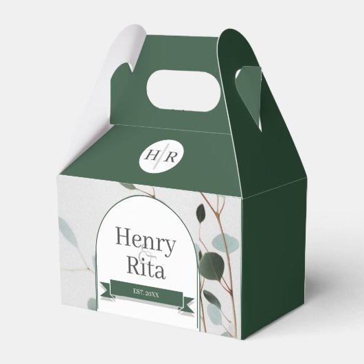 Favor Doos Bedankdoosjes (Achterkant)