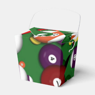 Favor/Gift Box - Biljart Bedankdoosjes