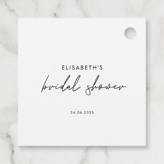 Favor Labels (Achterkant)