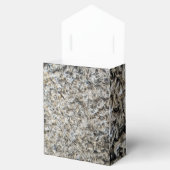 Favor party box, wollen bontpluis, 5 opties bedankdoosjes (Geopend)
