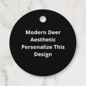 Favor Tags Bedankjes Labels (Achterkant)