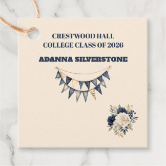 Favor Tags-Editable Grad Keepsakes Favor Tags Bedankjes Labels