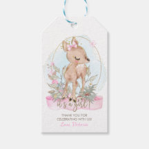 Favor voor meisjes herten babyshower