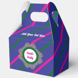 Favoriet Box 5 Indigo (Roze Groen) RFPMDesigns ©️2 Bedankdoosjes