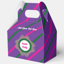 Favoriet Box 5 Violet(Roze Groen) RFPMDesigns©️202 Bedankdoosjes