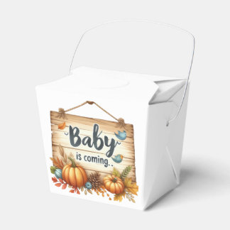 Favoriet Box-Autumn Baby shower Favoriet Box Bedankdoosjes